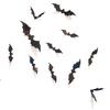 12pcs 3D DIY PVC Decal Home Decoration Halloween Party Decoration Bat Wall Sticker