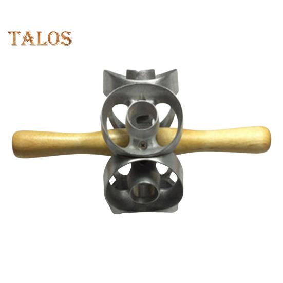 Stainless Steel Donut Mold 6-Cavity Cake Mold for Baking Circle Cookie Cutters Versatile Kitchen Tool for Cookies Biscuits Mini Cakes Snacks Desserts