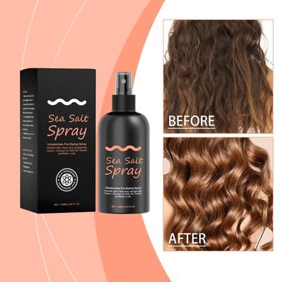 Морской спрей, текстурирующий морской спрей, морской спрей для фиксации волос, спрей для кудрей и пляжных волн, увлажняющий и спрей для волос 100 мл
