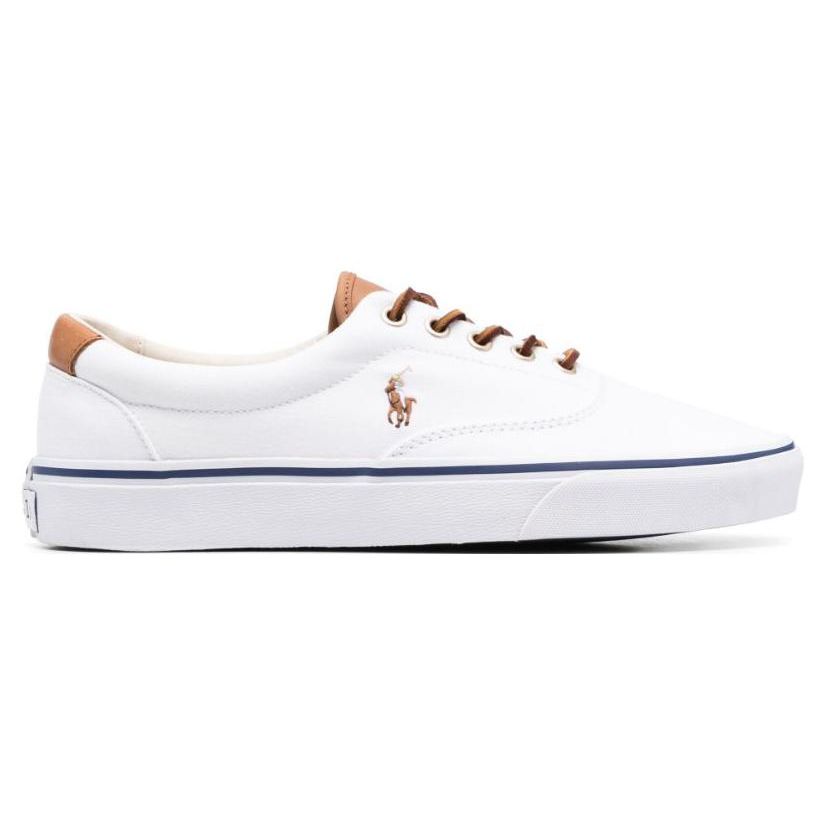 Polo Ralph Lauren Кроссовки на низком ходу Polo Pony Повседневные Удобные Мужские кроссовки Белый 816861080008
