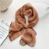Women Ladies Square Chiffon Neck Head Scarf Scarves Wrap Soft Stole Shawl *