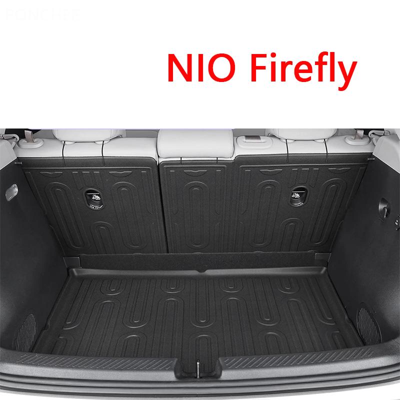 Для NIO Firefly 2025-2026 Водонепроницаемый вкладыш в багажник Подушка сиденья спинки Защита от грязи Автомобильные принадлежности для модификации