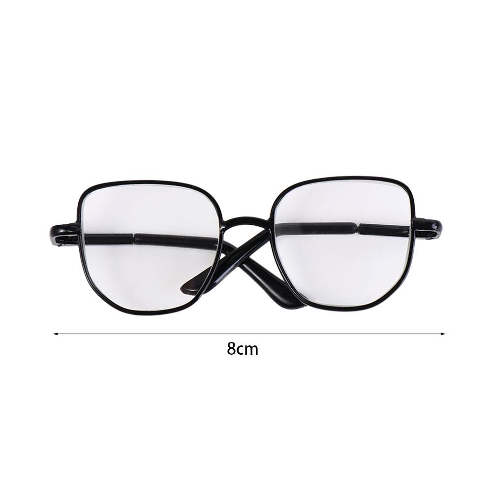 Милые очки для куклы Preppy Cotton Dolls, мягкие, 20 см, кукольные очки в золотой оправе, хлопковая мягкая кукла