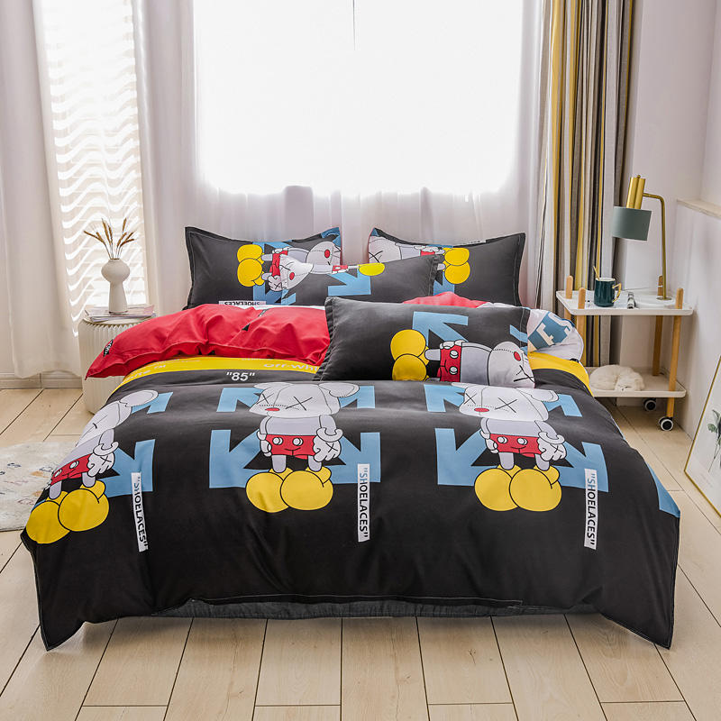 Постельное белье Космос на орбите Земли Размер Квин Дабл Одинарный Пододеяльник Простыня Наволочка Комплект постельного белья