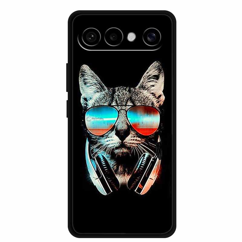 Для Vivo S50 Pro Mini Чехол Милый Лев Черный Бампер Мягкий Силикон Чехол для Vivo S 50 Pro Mini 6.31" Защитный Чехол TPU Funda