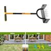 2-in-1 Lawn Aerator Manual Soil Aerating Tool with Spikes And Coring Tines Grass Coring Aerator Spike Aerator for Yard Health Lawn Care