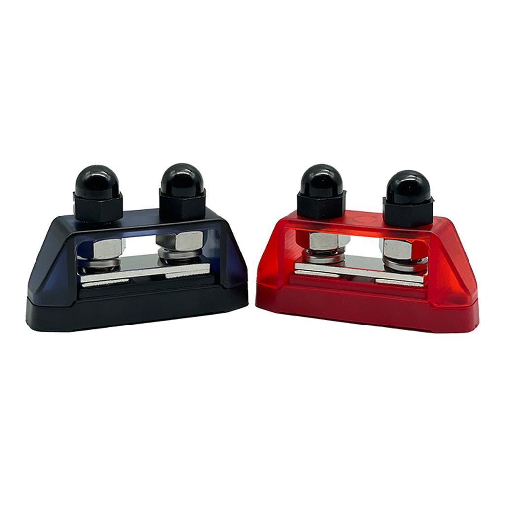 Модернизированный 150A шинопровод питания заземляющий распределительный блок металлический клеммный заземляющий полосовой шинопровод для автомобилей RV