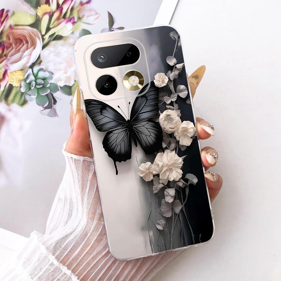 Чехол для Realme 16 Pro / Realme 16 Pro+ Чехол RMX5121 RMX5120 RMX5131 Популярный Мультяшный Мягкий Тонкий Прозрачный ТПУ Защитный Чехол для Телефона