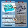 Electromagnetism Physics Experiment Kit for 9th Grade: Complete Set, Junior High School - Renjiao, Jiaoke, Zhejiang Education Versions