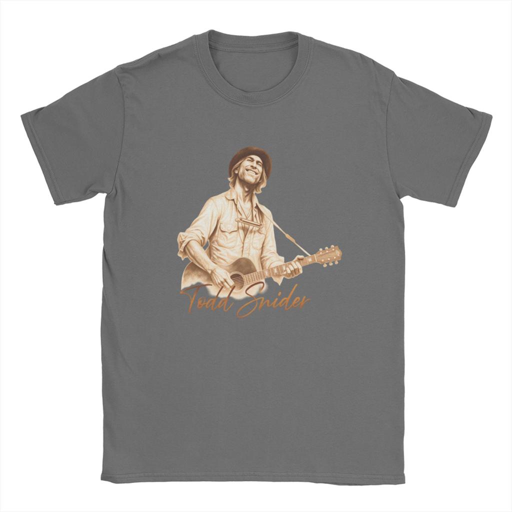 Todd Snider TShirt Summer Cotton T Shirts For Mens Hippie Loose Tshirt Short Sleeve Aesthetic Top Tees