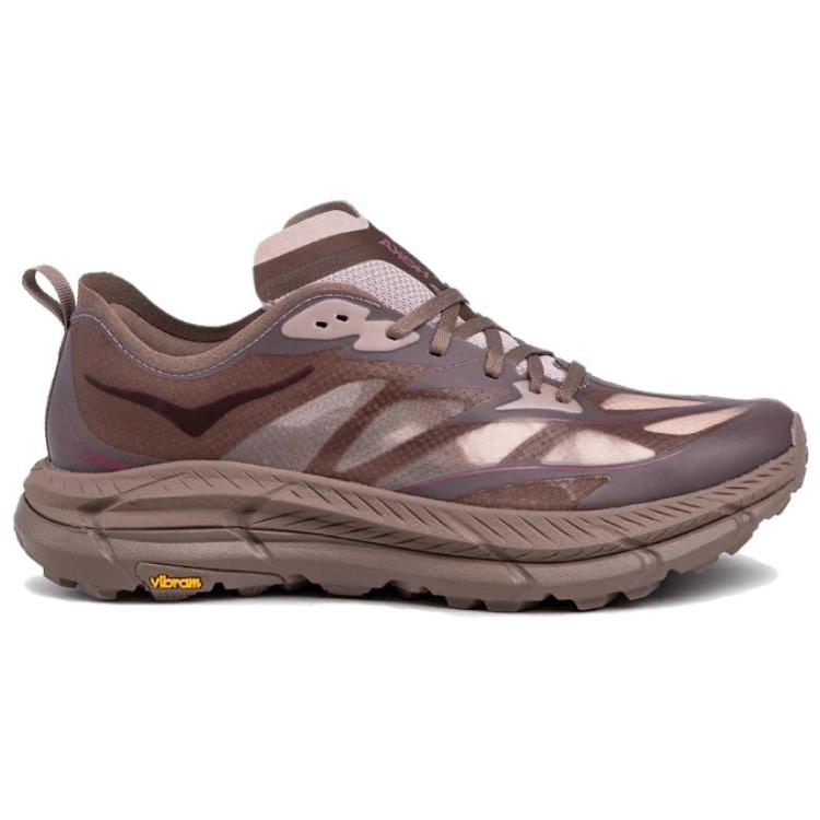 HOKA One One Mafate Speed 4 Lite Удобные Беговые Кроссовки Унисекс Кроссовка Коричневый 1168450-DYRP