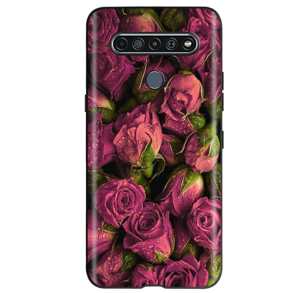 Чехол для LG K61 2020 Милый Кот Бабочка Мягкий Силиконовый Ударопрочный Чехол для Телефона Для LG K61 K 61 Fundas Case LGK61 Coque 6.53'' Shell