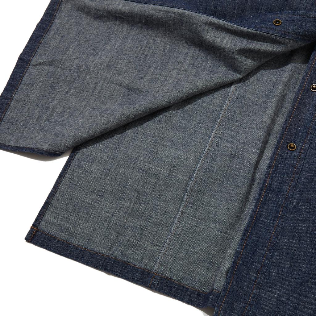 PENFIELD Вестерн Джинсовое Длинное Платье Индиго_Fr2Ws31F