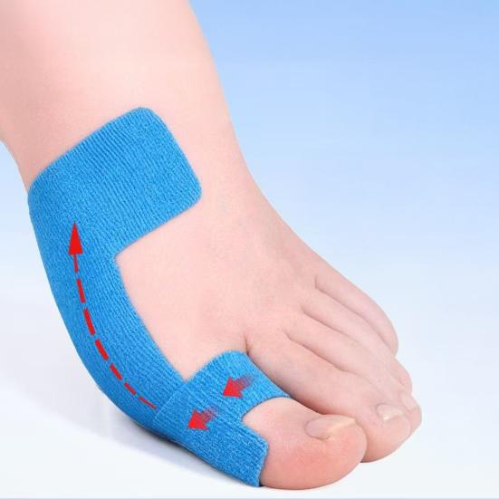 xiaobudian Bunion Corrector Tape, Breathable Hypoallergenic Toe Support Strips, Pre-cut Patch, Self-Adhesive Hallux Valgus for Women Men
