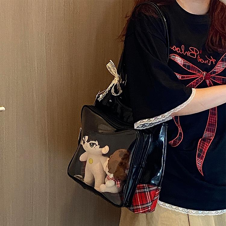 Японский стиль Девочки Куклы Ita Bag Высококачественная Коммуникация Вместительная Сумка-тоут Модная Ульззан Одно плечо Сумка