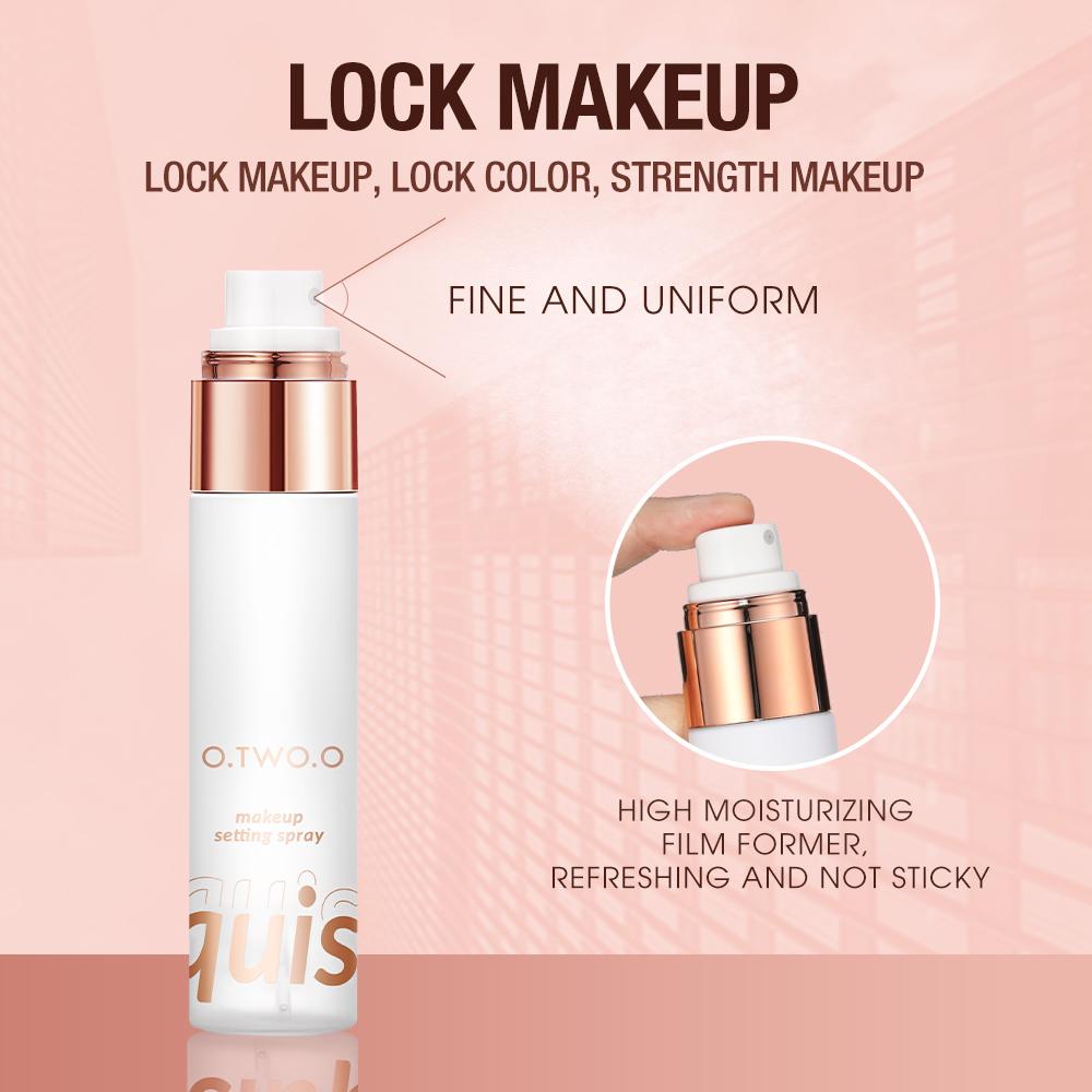 Wholesale O.TWO.O Kitting Spray for Makeup Nourishing Lasting Makeup Finishing Spray Instant Film Formation Make Up Lock Spray