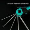 Складной набор шестигранных и Torx ключей, Хром-ванадиевая сталь