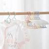 10 Pcs Extendable Baby Clothes Hanger Anti Slip Infant Clothing Hanger  Household Use