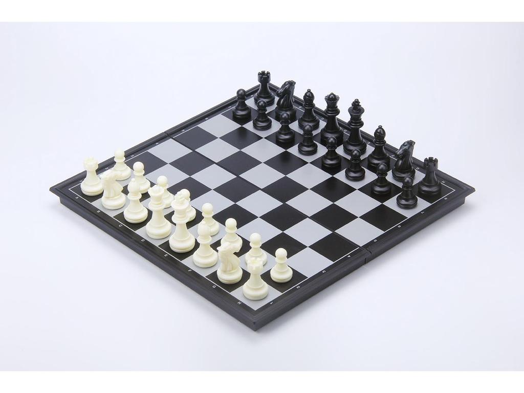 Youbang Three-in-One Magnetic Folding Chess, Checkers, and Backgammon Game Set (Medium)