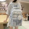 Student Schoolbag Women's Lightweight Backpack Large Capacity Travel Backpack with Coin Purse