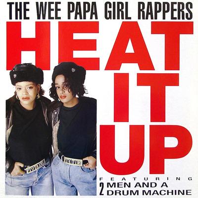 12-дюймовая пластинка WEE PAPA GIRL RAPPERS - Heat It Up 11591JD Jive 1988 US Танцевальная и электронная б/у