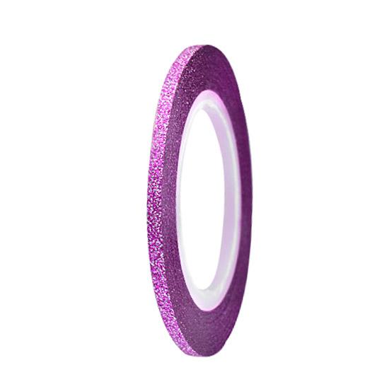 1 Pieces Color Stripe Tape Roll Nail Art Metal Creative Sticker Mixed Color Nail Decoration Tool