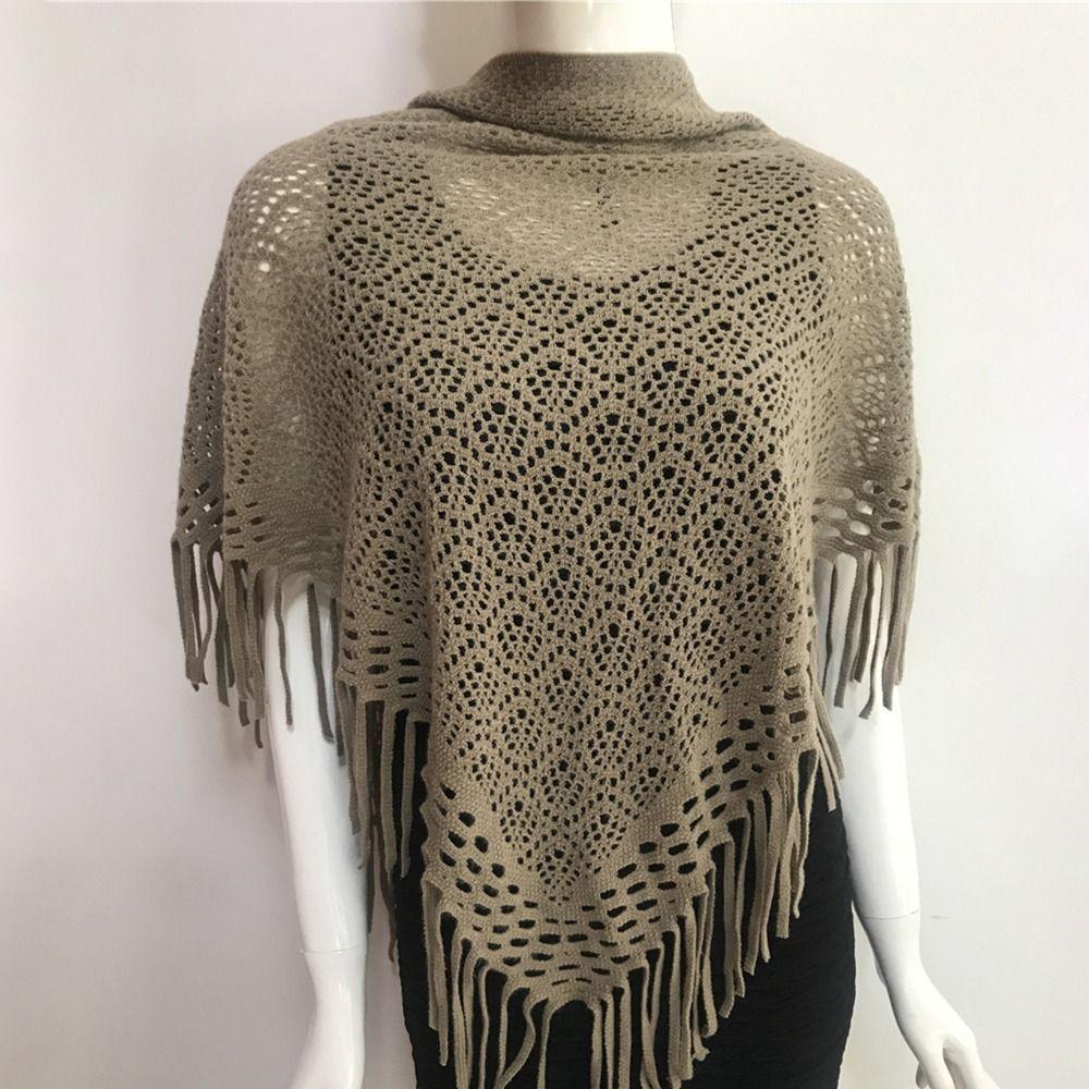 Windproof Thermal Neck Warmer Bib Temperament Cardigan Triangle Scarves Shawl Women Lady Girl