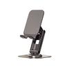 Aluminum Alloy Phone Holder 360 Rotatable Non-slip Foldable Heavy Duty Desktop Tablet Mobile Phone Stand Phone Accessories