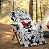 Cat Pattern Outdoor Customize Your Name Blanket Comfortable Soft Lightweight Allseason Multipurpose Blanket For Travel Camping Picnics Sofa Office Bed