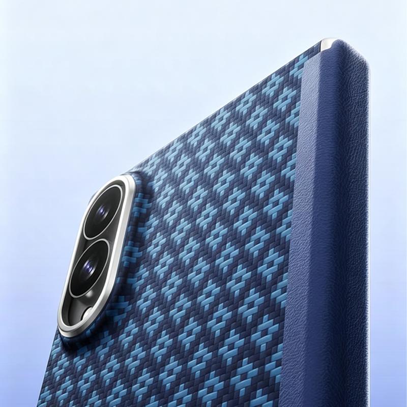 Кейс Benks из углеродного волокна для Samsung Z Fold 8 Ultra Kevlar Задняя крышка с поддержкой беспроводной зарядки для SAMSUNG Z FOLD 8 ULTRA