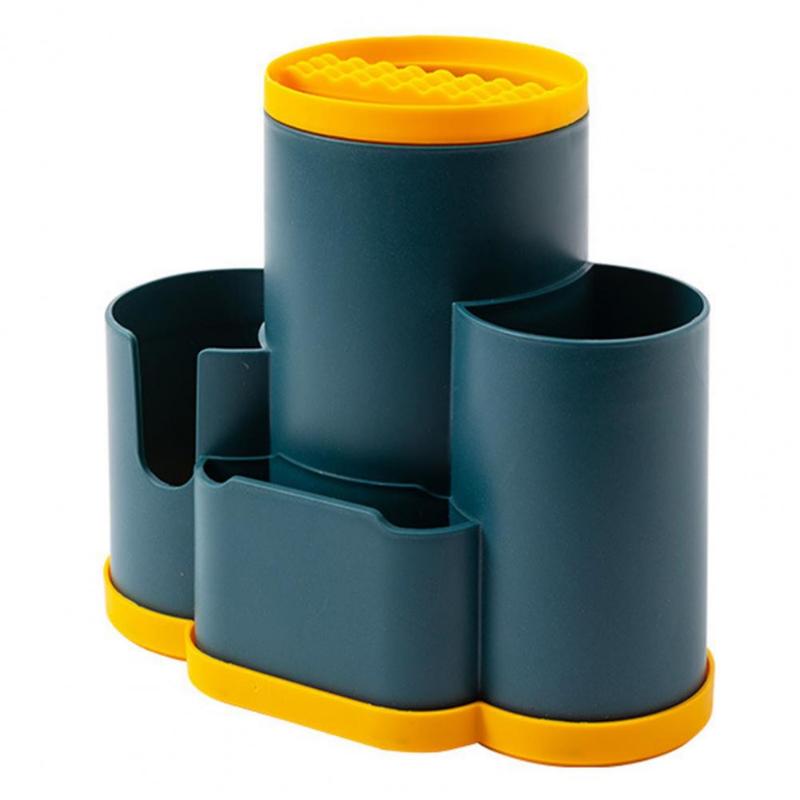 Пластиковая сливная трубка для палочек для еды, бытовая креативная клетка для палочек для еды, подставка для хранения кухонных ложек, ящик для хранения посуды, корзина для палочек для еды