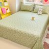 1pcs  Cotton Bed Sheet Flower Series Printed Double Top King Sheets for Girls Boys Kids Single Queen King Size Bed Linen