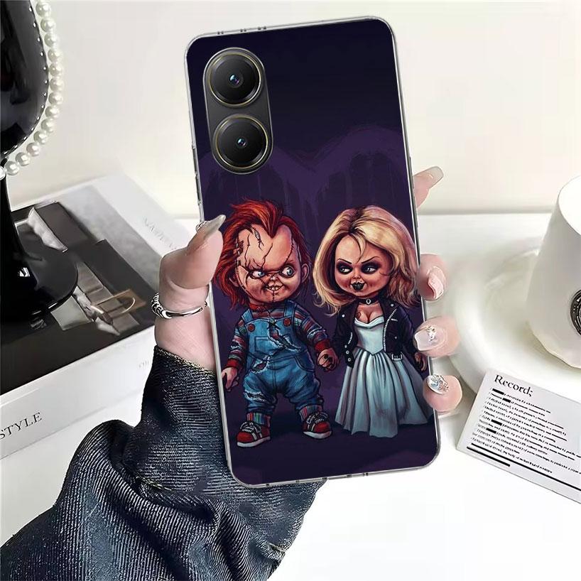 Кукла Чакки Ужасы Мягкий Чехол Для Телефона Для Xiaomi Redmi 15C 15 13C 13 Poco X5 X6 X7 F7 Ultra M7 12C 12 10 10C 9C 9A 9T 9 Funda