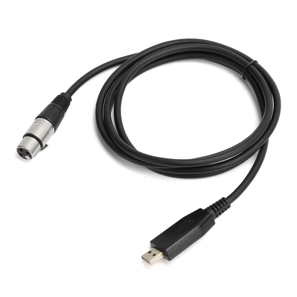 Микрофонный кабель Компьютерный USB к XLR гнездовому микрофонному разъему Шнур Аксессуары 2 м