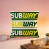 Trending SSubwayable Cushion Cover Premium SkinFriendly Pillow Case MultiPurpose for Home Office Travel