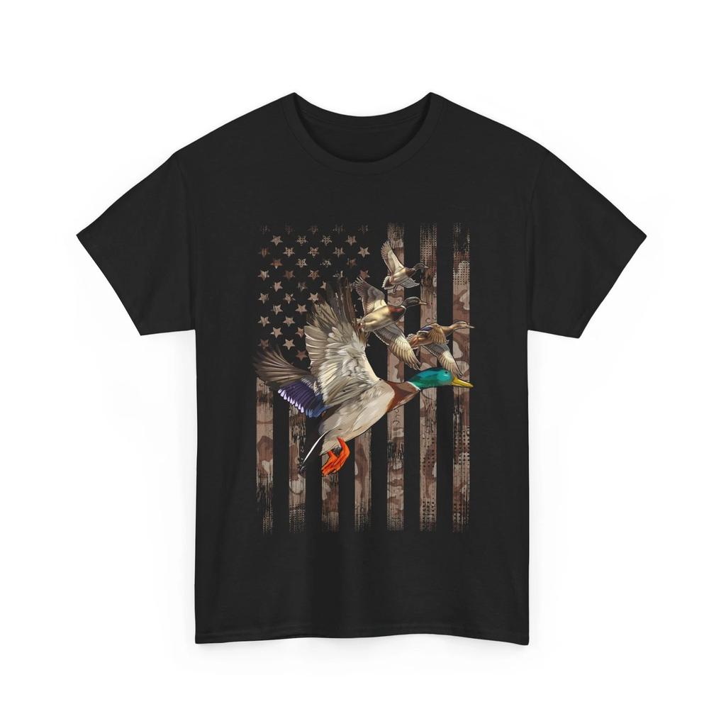 Duck Hunting American Flag Shirt, Hunting Season Lovers Shirt, Hunters Tee