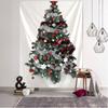 Christmas Tree Hanging Fabric Decoration Small Fresh Christmas Background Wall Blanket Wall Cloth Simple Tapestry Large Size