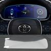 Защитная пленка для экрана из ПЭТ для Toyota Corolla HYBRID 5-го ПОКОЛЕНИЯ 12,3 дюйма Наклейка для защиты панели приборов автомобиля