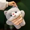 Милая фитнес-кошка кукла плюшевая игрушка мускулистый котенок кукла дети сопровождают подушка тряпичная кукла