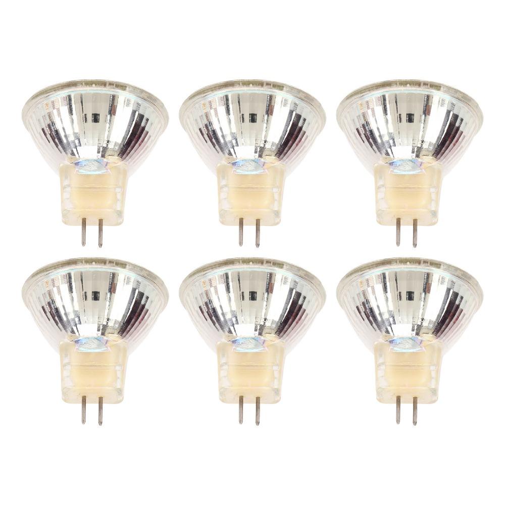 6PCS 3W GU4 LED Bulb 12V LED Light Bulb Easy MR11 Spotlight  Ceiling Lights