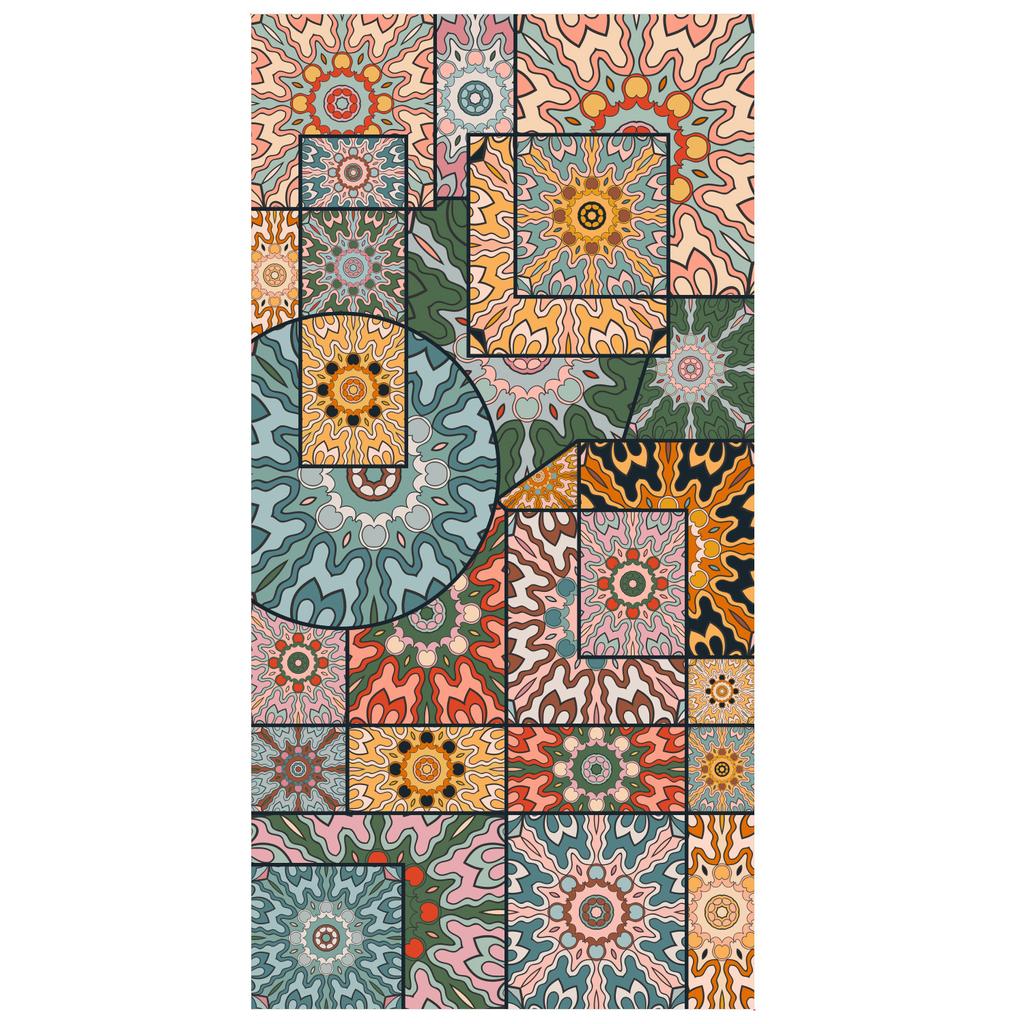 Пляжное полотенце из двустороннего бархата Tume, абсорбирующее полотенце, микрофибра с принтом, быстросохнущее банное полотенце