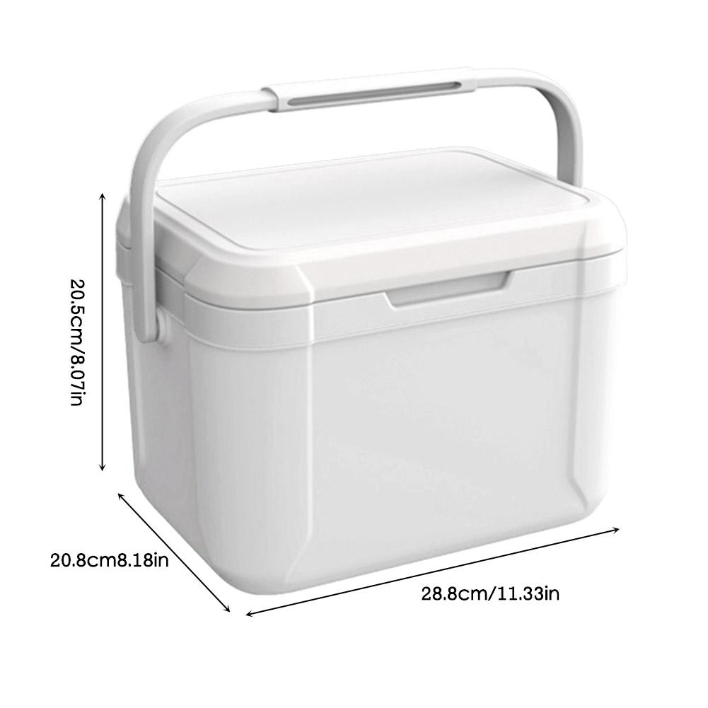 5/4.5L Camping Car Refrigerator with Handle Mini Freezer Fridge Heat Preservation Food Storage Cooler Box for Camping Tailgating