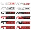 Car Metal GT RS Line Badge Emblem Decals Sticker For Logan Clio Megane 2 3 4 Captur Koleos Espace Twingo Duster Kadjar