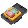 AC220V/380V 10A Stop Start Push Button Switch Waterproof ON/OFF Pushbutton Switch for Drilling Machine