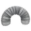 1m Aluminum Foil Flexible Ducting Exhaust Hose Kitchen Ventilation Insulation Noise Reduction