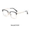 Danyang Men's Gold Rim Myopia Eyeglass Frames - Ultralight Comfortable Alloy Design