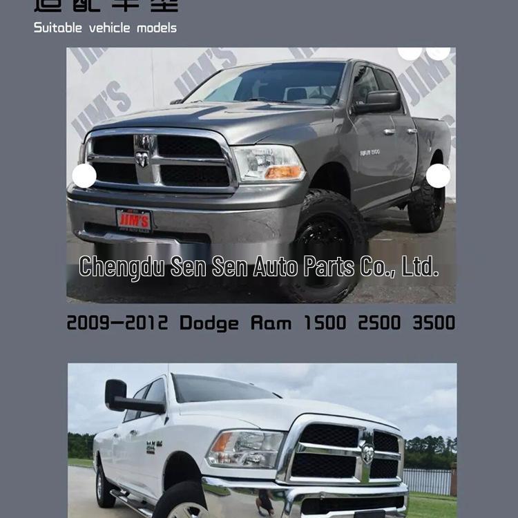 Супер яркие светодиодные Bi-LED линзованные фары для Dodge Ram с динамическими поворотниками
