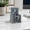 Антиударная Прочная Фигурка Анубиса Сидящего на Троне Статуя Ладонью 3D Печать Тонкая