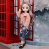 30 см мини подвижная 23 шарнирная кукла игрушка для девочек 3D большие глаза BJD принцесса полная одежда коллекция платьев детская кукла подарок