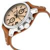 Женские кварцевые часы - Ежедневные повседневные с тремя субциферблатами, хронограф ES4046